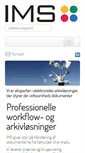Mobile Screenshot of ims.dk