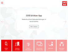 Tablet Screenshot of ims.ch
